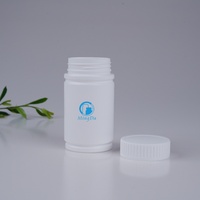180 ml HDPE Beyaz Vitamin Şişesi, Tablet, Kapsül, Toz, Besin Takviyeleri için, Sızdırmaz, Çocuk Güvenlikli Kapaklı ve Sızdırmazlık Folyolu