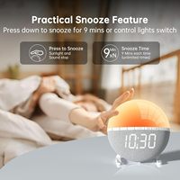 Nouvelle Lampe Réveil Connectée 2025 : Machine à Rêves de Chevet avec Lumière Intelligente et Horloge à Intensité Réglable pour un Sommeil Personnalisé