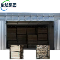 Séchoir à bois automatique Junxu pour parquet contrecollé |   Séchage indirect à air chaud |   10-50 CBM |   CE ISO |   Zéro fissure de surface