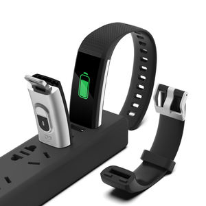 Montre connectée dm20, bracelet connecté, moniteur de fréquence cardiaque étanche ip68, avec liquide de suivi, pour hommes et femmes - Product Image 6