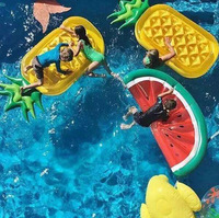 Lit flottant coussin d'air d'eau chaise inclinable adulte natation lit gonflable bouée de sauvetage