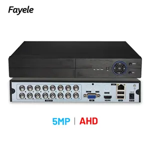 Factory XMeye 16CH 5MP DVR HVR coassiale Audio PTZ controllo CVI IP 6 in1 ibrido DVR 5MP 1080P per sistema di telecamere analogiche CCTV