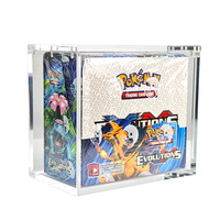 Boîte de rangement en acrylique transparente moderne et écologique avec protection UV à 99 % |   Protecteur magnétique N52 pour cartes à collectionner, lot de 36
