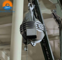 Équilibreur à ressort en acier inoxydable pour ligne de production d'abattoir, entièrement personnalisable pour divers outils et équipements d'abattage