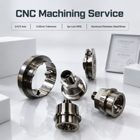 Services d'usinage CNC de prototypes rapides OEM ODM, tournage et fraisage de haute précision, personnalisation sur mesure, aluminium, acier inoxydable, laiton, acier, coque