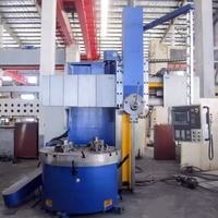 Tour à colonne universel numérique CNC robuste CK5120, série VTL, grand déplacement, système Fanuc
