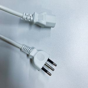 Câble d'alimentation AC Type C13 10A 250V 3 broches H05VVH2-F 3*0.75mm gaine PVC qualité industrielle conducteur en cuivre pur certifié CE - Product Image 5