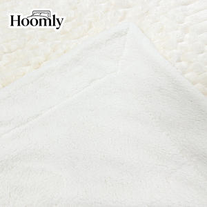 ผ้าห่มขนแกะเชอร์ปาสองด้าน Hoomly ขนาดสั่งทำพิเศษ หนานุ่ม อุ่นสบาย ปลอดภัยสำหรับเด็ก เหมาะสำหรับฤดูหนาว ใช้ในห้องนอน - Product Image 6