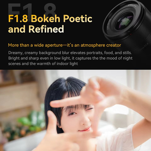 เลนส์ <span class=keywords><strong>7Artisans</strong></span> AF 35 มม. F1.8 ฟูลเฟรม มุมกว้าง สำหรับถ่ายภาพบุคคล รูรับแสงกว้าง โฟกัสคงที่ เลนส์ไพรม์ ตัวเรือนโลหะ ขนาด 62 มม. เมาท์ E สำหรับ A6400 Z50 - Product Image 4