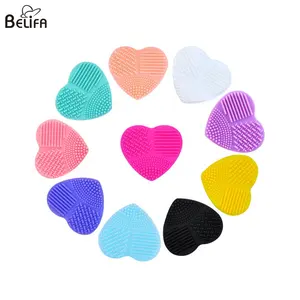 Wholesale High Quality Silicone Heart Make up Brushes Wash Cleaning makeup brush cleaner dryer make up brush cleaner tools