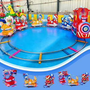 Trenino Elettrico Portatile in Acciaio per Bambini, Economico, per Centri Commerciali - Product Image 2