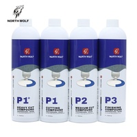 NORTHWOLF P2 Composé de polissage à coupe moyenne pour éliminer les rayures et les marques de tourbillons sur la peinture, produit de polissage automobile pour le detailing