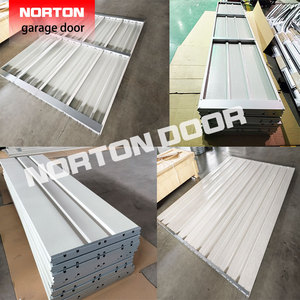 Fabricant de portes en gros Porte de <span class=keywords><strong>garage</strong></span> simple sectionnelle automatique Porte de <span class=keywords><strong>garage</strong></span> coulissante en acier - Product Image 2