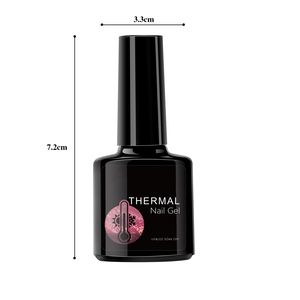 <strong>HONEY</strong> GIRL OEM logo Nail Supplier Design Abstract Thermal Change Ombre Uv Gel Set Nail Art Color Mood Changing Gel Nail <strong>Polish</strong> - Product Image 6