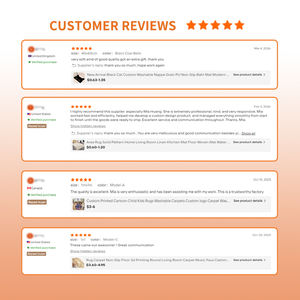 <span class=keywords><strong>Tapis</strong></span> de <span class=keywords><strong>Cuisine</strong></span> Antifatigue et Antidérapant en Caoutchouc <span class=keywords><strong>Lavable</strong></span>, Design Personnalisé et Économique - Product Image 5