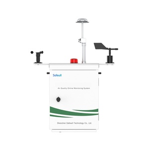 Système de surveillance de la qualité de l'air Safewill High ES80A-A10 Ambient PM2.5 PM10 6 en 1, dispositif de surveillance sonore environnementale - Product Image 1