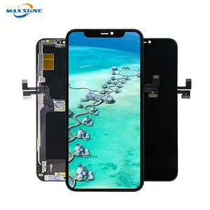 Maxshine אמיתי Lcd תצוגת מסך מגע Digitizer עבור Apple Iphone X /11/12/13/pro/מיני lcd מפעל