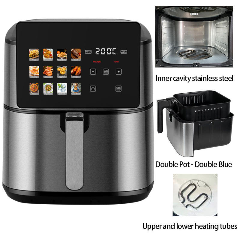 หม้อสองชั้นรุ่น 8806D พร้อมระบบทำความร้อนด้านบนและด้านล่าง