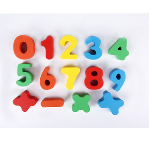 2020 nouveau style jeu éducatif bébé blocs numériques forme correspondant trieur jouet En Gros géométrie mathématique jouets cog - Product Image 3