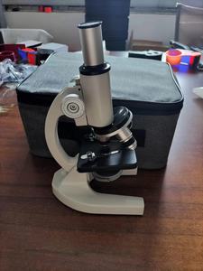Jouet pour enfants école de sciences biologiques <span class=keywords><strong>portable</strong></span> 40X-640X <span class=keywords><strong>microscope</strong></span> optique matériau métallique <span class=keywords><strong>microscope</strong></span> éducatif monoculaire - Product Image 4