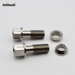 Jntitanti Boulon de roue oscillant en alliage de titane haute Performance PCD M12 X1.25x28mm Gr.5 Siège conique flottant pour Land Cruiser - Product Image 6