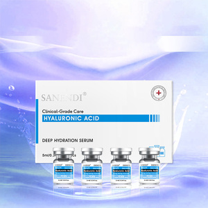 เซรั่มบำรุงผิวหน้า AQUA ไฮยาลูรอนิค แอซิด ลดสิว ด้วยกรีนเปปไทด์ ช่วยเติมความชุ่มชื้น ฟื้นฟูผิว ผลิตโดยโรงงานผลิตเครื่องสำอางแบบ OEM - Product Image 2