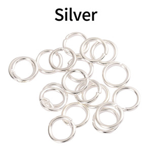 Closed Mouth Ring <b>Copper</b> Plated Round For <b>Bracelet</b> Making Jewelry Findings - Product Image 4