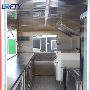 Remolque de Comida Móvil Sin Motor, Carro de Comida Multifuncional para Calle, Carro de Barbacoa al Aire Libre, Carro de Hot Dogs y Snacks, Carro de Helados y Postres - Product Image 2