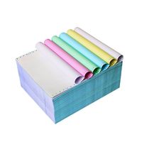 Papier matriciel 2, 3, 4, 5 plis, papier continu format demi-format pour bordereaux de livraison et factures de vente, approvisionnement direct usine