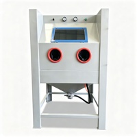 Machine de sablage compacte avec des performances de maniement flexibles pour un nettoyage de précision
