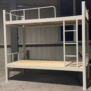 Modern Apartment Bedroom Furniture Steel Adult Loft <strong>Bed</strong> Frame Loft <strong>Bunk</strong> <strong>Bed</strong> With Stairs - Product Image 2