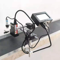Impresora DE CÓDIGO DE FECHA industrial automática Máquina de codificación de inyección de tinta en línea Impresora de Fecha