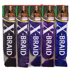 Adecuado <span class=keywords><strong>para</strong></span> mujeres negras <span class=keywords><strong>africanas</strong></span> 26 pulgadas 100g paquete trenzado <span class=keywords><strong>postizo</strong></span> síntesis agua caliente ajuste tejido peluca Paquete de cabello <span class=keywords><strong>trenzas</strong></span> - Product Image 1