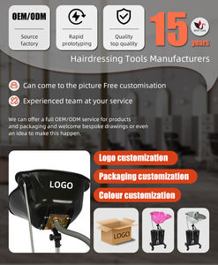 Lavabo Económico para Salón de Belleza, Lavabo Portátil de Plástico para Champú, Muebles de Salón - Product Image 5