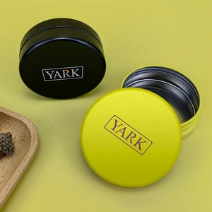 Boîte vide en métal pour bonbons, menthe, boîte ronde personnalisée à l'épreuve des enfants avec couvercle CR - Product Image 5