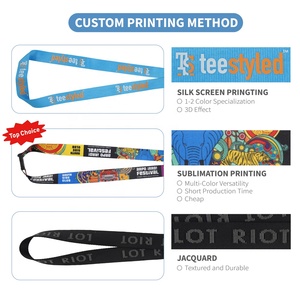 Lanyard de Poliéster para el Cuello con Impresión por Sublimación, Diseño Personalizado y Cierre de Seguridad con Logo - Product Image 5