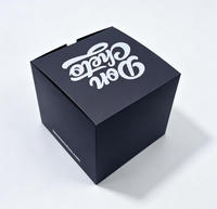 Caja de Embalaje de Cartón Impresa Personalizada para Pequeñas Empresas, Tipo Carpeta de Cartón para Gorras y Sombreros