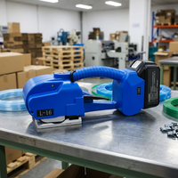Machine à cerclage électrique à batterie 13-16 mm, outils manuels pour PP PET, pour l'emballage alimentaire dans des caisses en bois et en papier