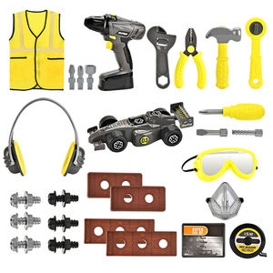 Juego de 48 Piezas de Herramientas Eléctricas de Juguete para Niños, Juego de Imitación de Ingeniería y Construcción, Juego de Roles con Caja de Herramientas, Regalo para Niños - Product Image 5