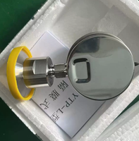 MC YNTP-60BF Hygienic Diaphragm Pressure Gauge, Stainless Steel Seismic Pressure Gauge with Clamp Holder