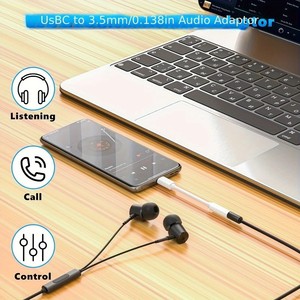 Adaptateur Type C vers <span class=keywords><strong>3</strong></span>,<span class=keywords><strong>5</strong></span> mm, câble audio <span class=keywords><strong>Jack</strong></span> <span class=keywords><strong>3</strong></span>,<span class=keywords><strong>5</strong></span> mm pour Huawei Xiaomi Redmi POCO Sumsang LG, adaptateur <span class=keywords><strong>3</strong></span>,<span class=keywords><strong>5</strong></span> mm vers 8 broches pour <span class=keywords><strong>iPhone</strong></span> - Product Image 6