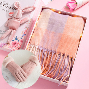 Nuova moda pratica alta, senso <span class=keywords><strong>regali</strong></span> inverno sciarpa creativa Set regalo speciale compleanno romantico Set regalo di <span class=keywords><strong>san</strong></span> <span class=keywords><strong>valentino</strong></span>/ - Product Image 2