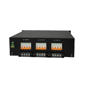 Commutateur de transfert statique intelligent triphasé 19 pouces pour montage en rack, entrée 4P 380Vac, sortie 32A, efficacité 96%, avec écran LCD - Product Image 2