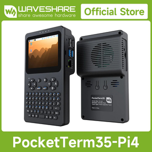 เทอร์มินัล Waveshare Palm Linux หน้าจอสัมผัสขนาด 3.5 นิ้ว ความละเอียด 640 * 480 HD รองรับ Raspberry Pi 4B/5 สำหรับการพัฒนาแบบพกพา รุ่น K408 - Product Image 6