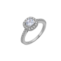Bague de fiançailles et de mariage ronde en argent sterling 925 avec diamant GRA Moissanite VVS personnalisé, style hip-hop, pour homme, bijoux fins