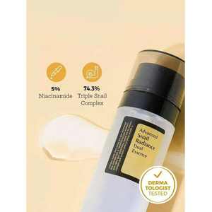 Sérum anti-âge Advanced Snail Radiance Dual Essence 80ml pour le visage - Product Image 5
