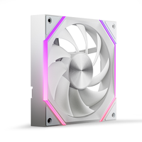 Ventilateur de refroidissement pour boîtier PC Asiahorse Wholesale Infinity Mirror Reverse Forward 140mm ARGB Hydro Bearing 89.77CFM à haut débit d'air PWM