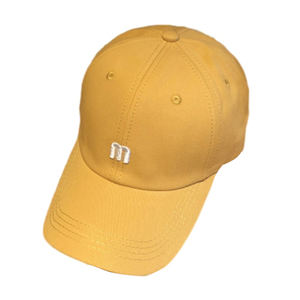 Precio de fábrica completo personalizado 2D bordado deportes al aire libre hombres gorras 6 paneles curvas borde Color sólido deporte gorras de béisbol - Product Image 5
