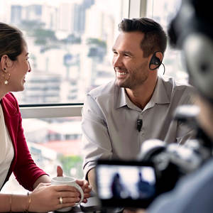 Micrófono de Diadema TechSide TSTV-M5 con Forma de D, PTT de 2 Pines, Compatible con Auriculares Midland G7 Pro/G8/G9, Precio de Fábrica, China - Product Image 3