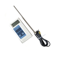 Thermomètre à béton numérique automatique de laboratoire, haute précision, portable, en acier inoxydable, monocanal